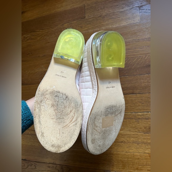 Simone Rocha ballet flats with clear heel. Size 40. Worn once. Perfect condition - Picture 7 of 11